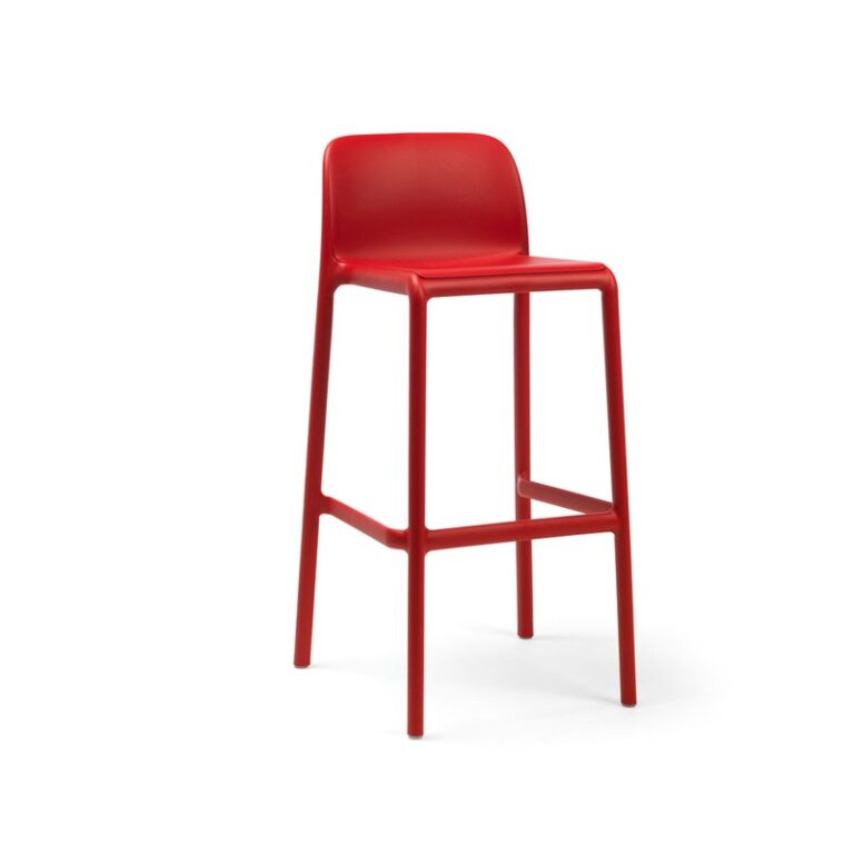 Faro Barstool Red 02a
