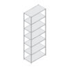 7 Shelf Unit - Open