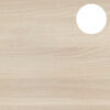 Acacia Paired with White Perspex Inlay