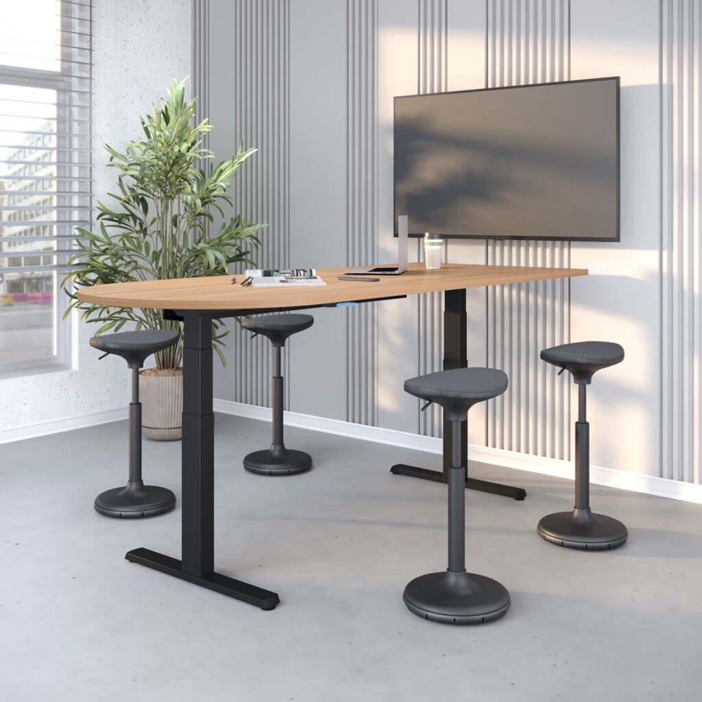 EVO MEETING TABLE WITH D-END