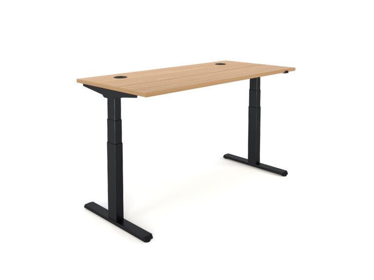 EVO_BLACK LEGS NATURAL WALNUT TOP VIEW 2