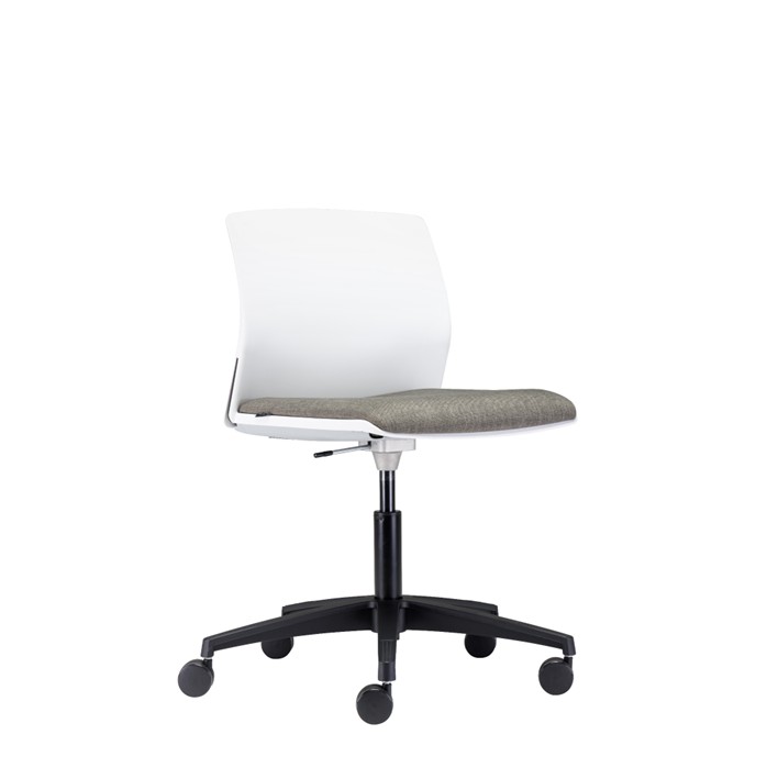 Libra Swivel White Shell 02