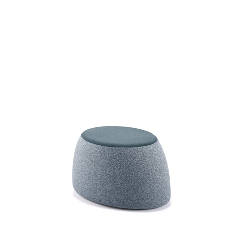 Truffle Ottoman Small Blue 01