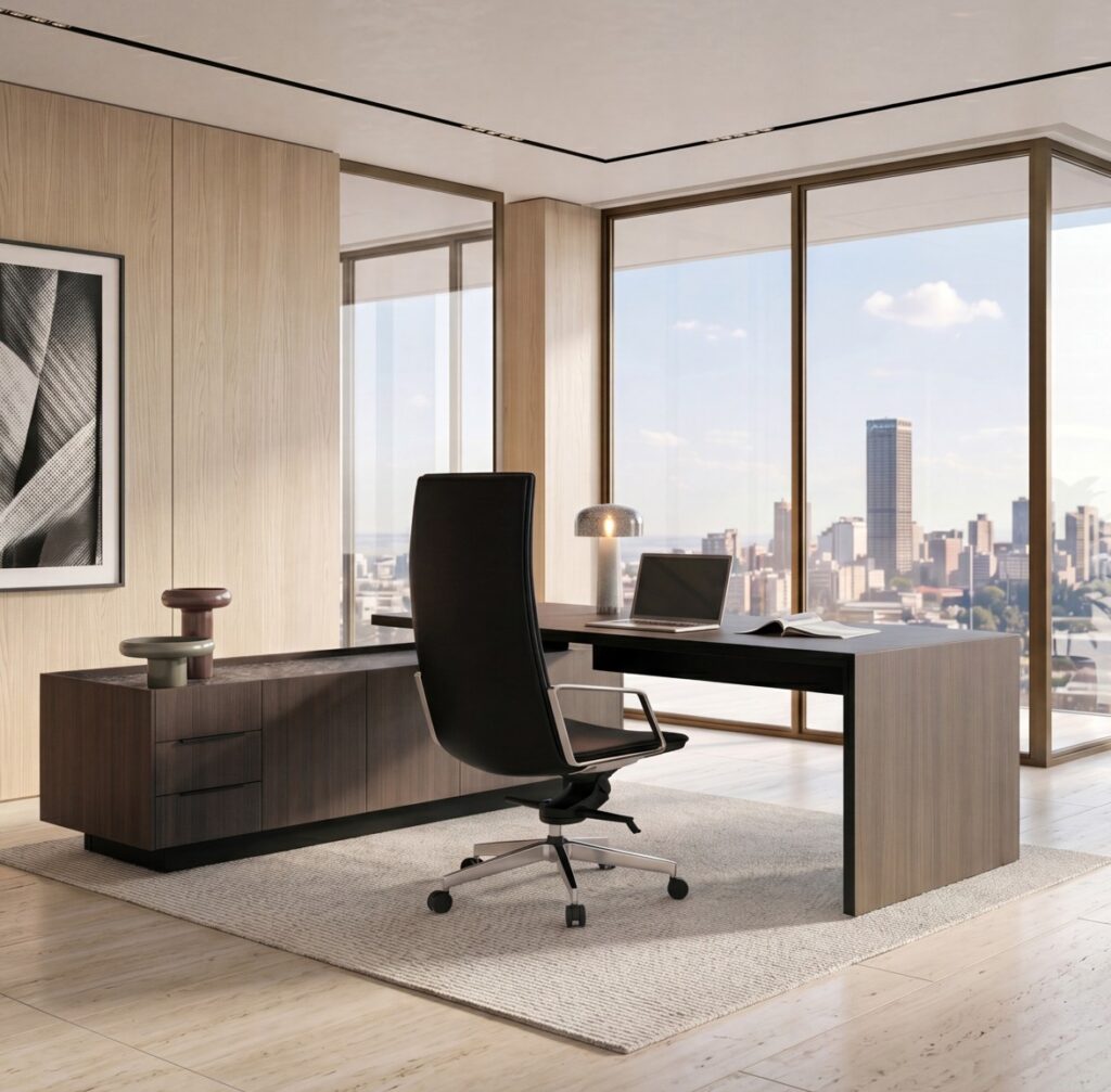vero panel leg desk