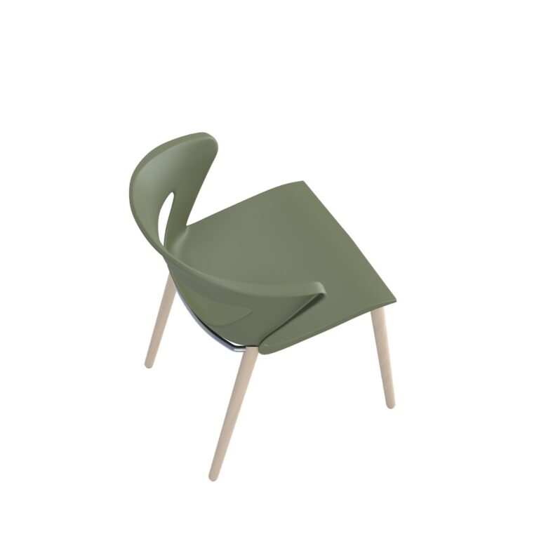 kicca wood olive view 3