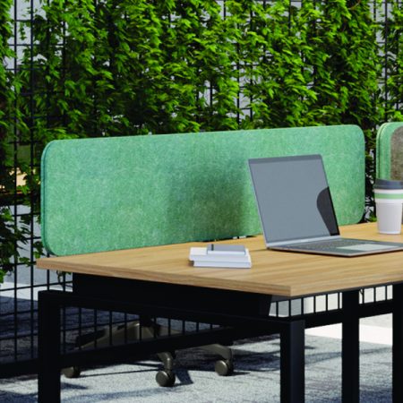 GLOBAL MUTE DESK BASED SCREEN