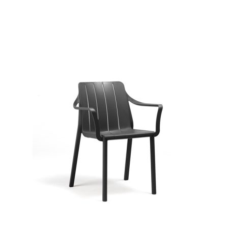 Tiberina Armchair Anthracite 02